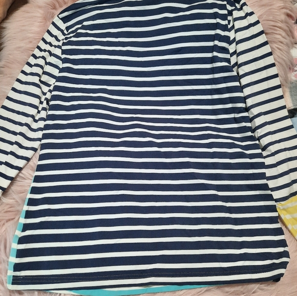 Lands end size small striped long sleeve nylon top - Picture 5 of 5